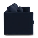 Marina 90_ Velvet Sofa Bed - Hale Ink