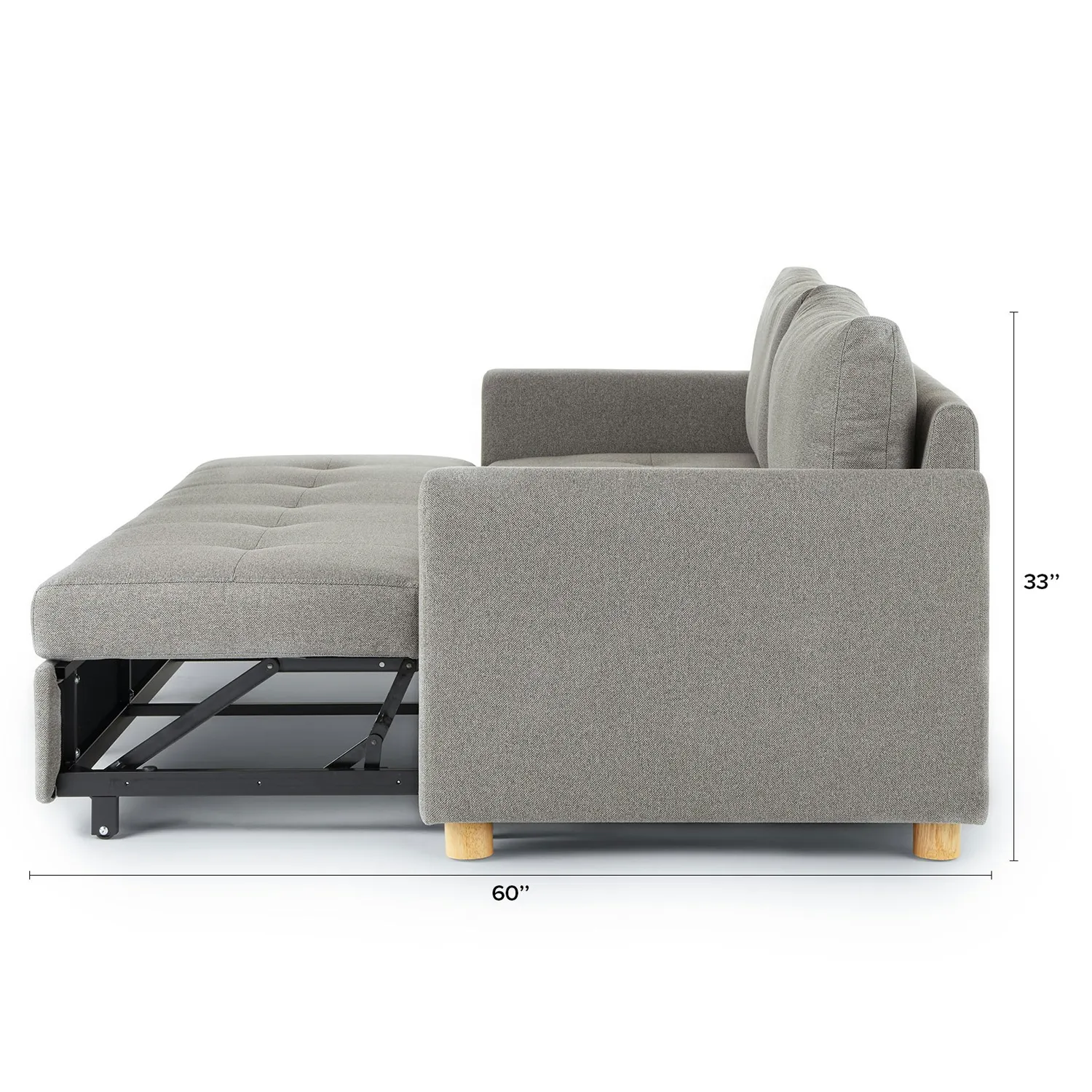 Nordby 87_ Sofa Bed - Pep Gray - Image 13