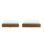 Leif King Platform Storage Bed - Smoked Oak