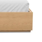 Leif King Storage Bed - White Oak