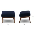 Otio 26_ Velvet Lounge Set - Walnut and Hale Ink