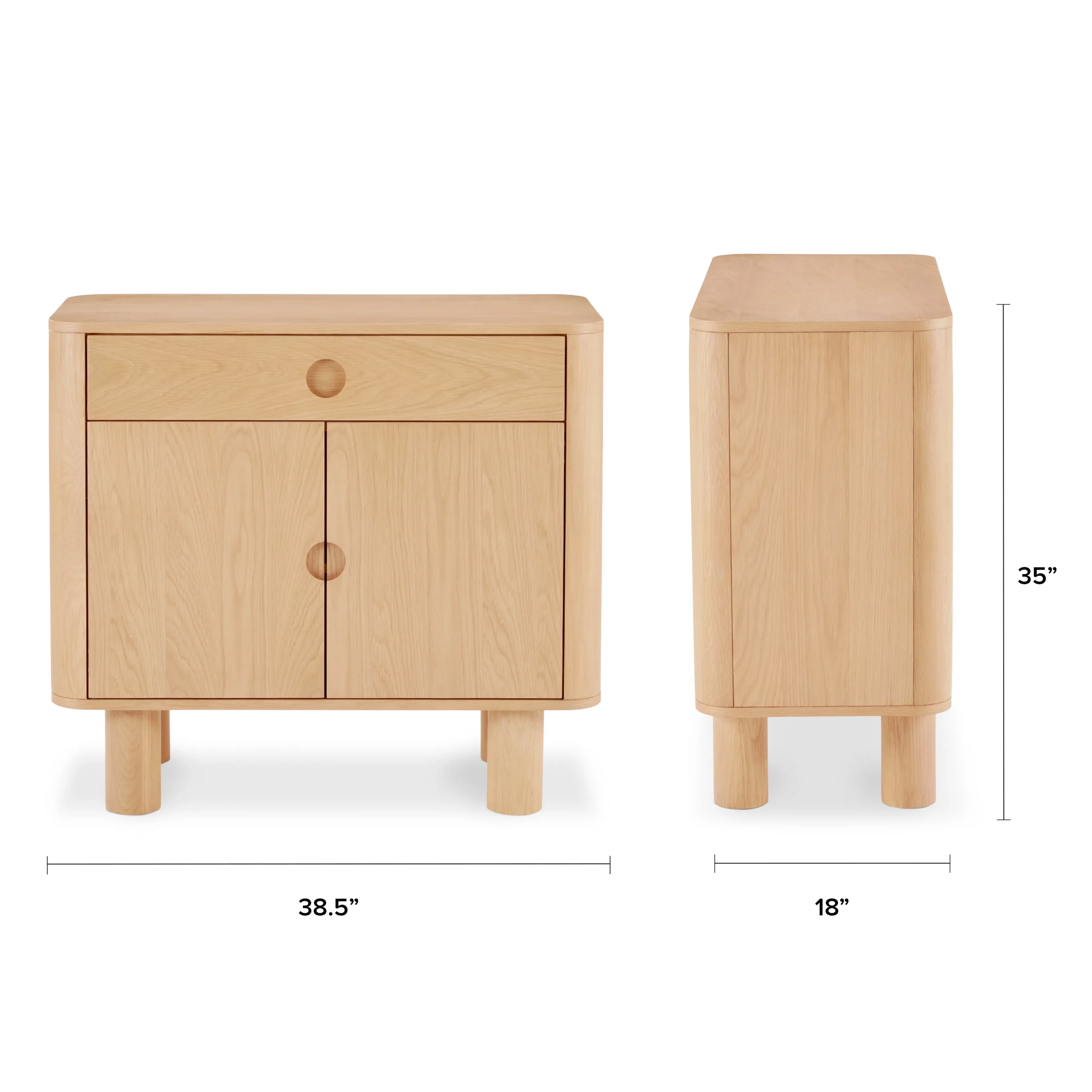Adel 38.5_ Cabinet - White Oak - Image 16
