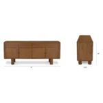 Adel 71_ Sideboard - Smoked Oak