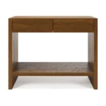 Leif 37_ Storage Console - Smoked Oak