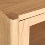 Mysen 35.5_ Glass Cabinet - Natural Oak