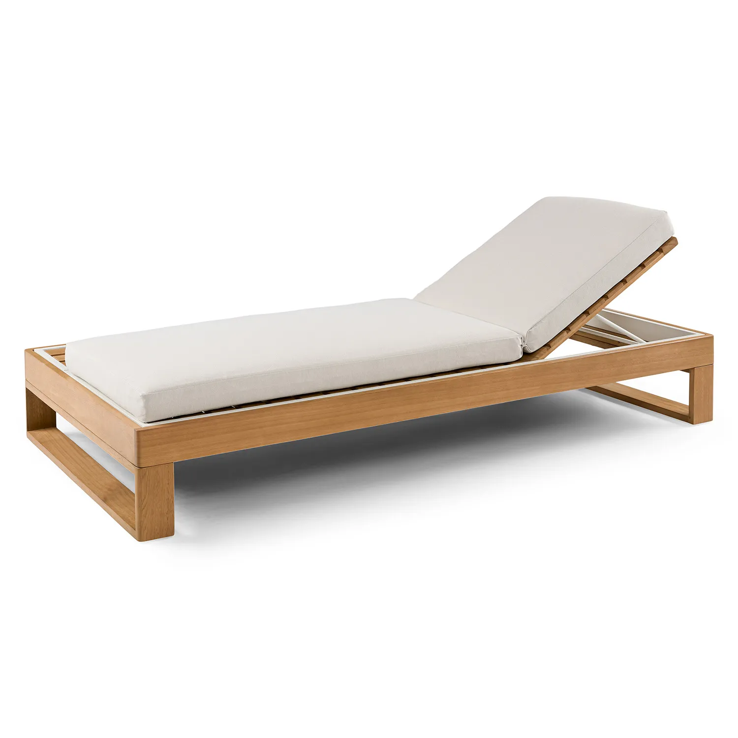 Toro 80.5_ Outdoor Chaise Lounge - Dravite Ivory - Image 11