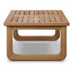 Laholm 94_ Outdoor Corner Sectional Set - Dravite Ivory