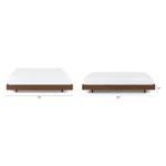 Basi King Bed Frame - Walnut