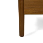 Lenia King Canopy Bed - Walnut