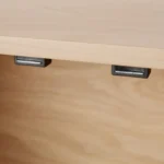 Krossa 31.5_ Shelving Unit with Storage - White Oak