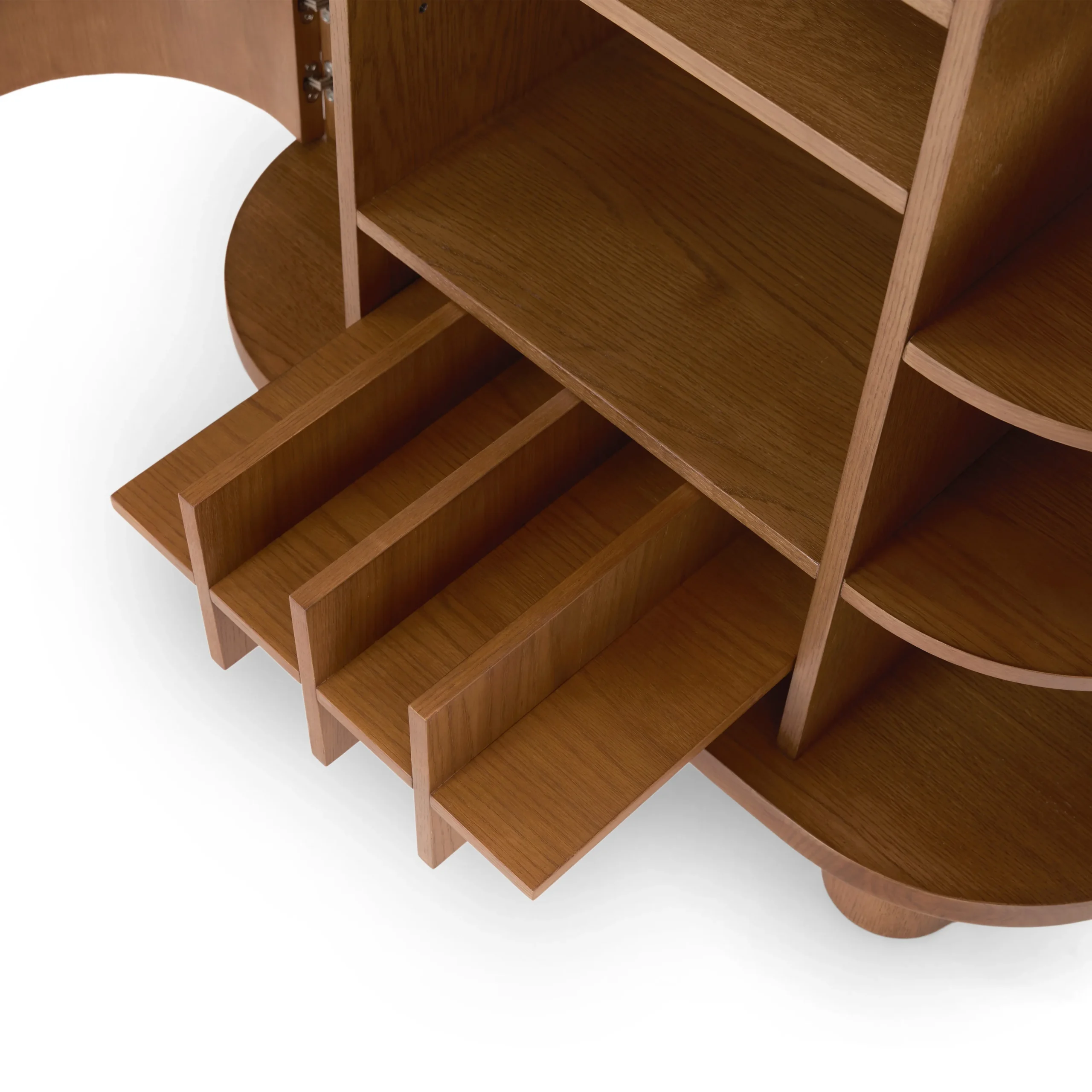 Jens 38_ Bar Cabinet - Smoked Oak - Image 17