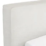 Cigar King Upholstered Storage Bed - Ankara Ivory