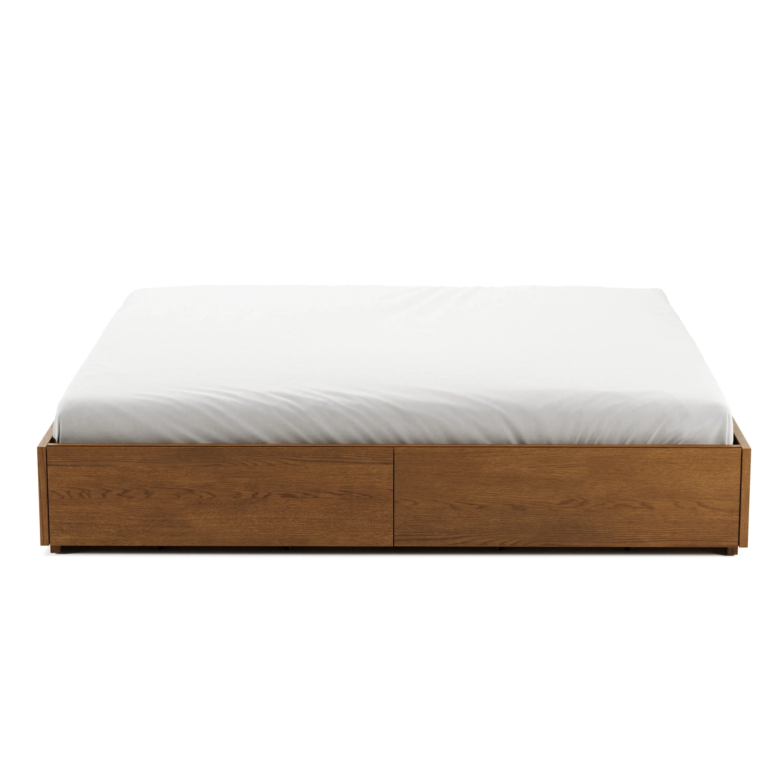 Leif King Platform Storage Bed - Smoked Oak - Image 3