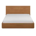 Leif King Storage Bed - Smoked Oak