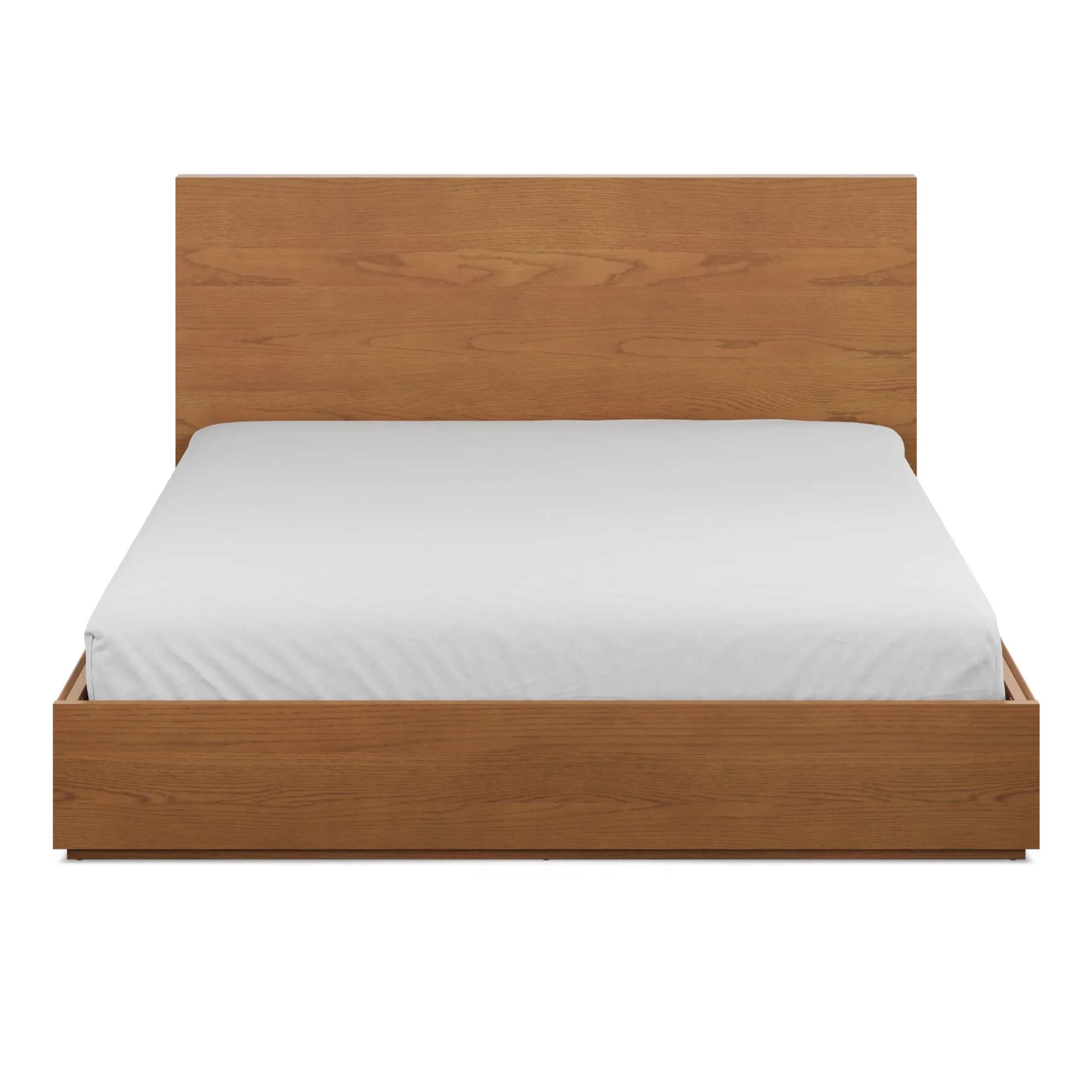 Leif King Storage Bed - Smoked Oak - Image 4