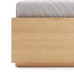 Leif Twin Platform Storage Bed - White Oak
