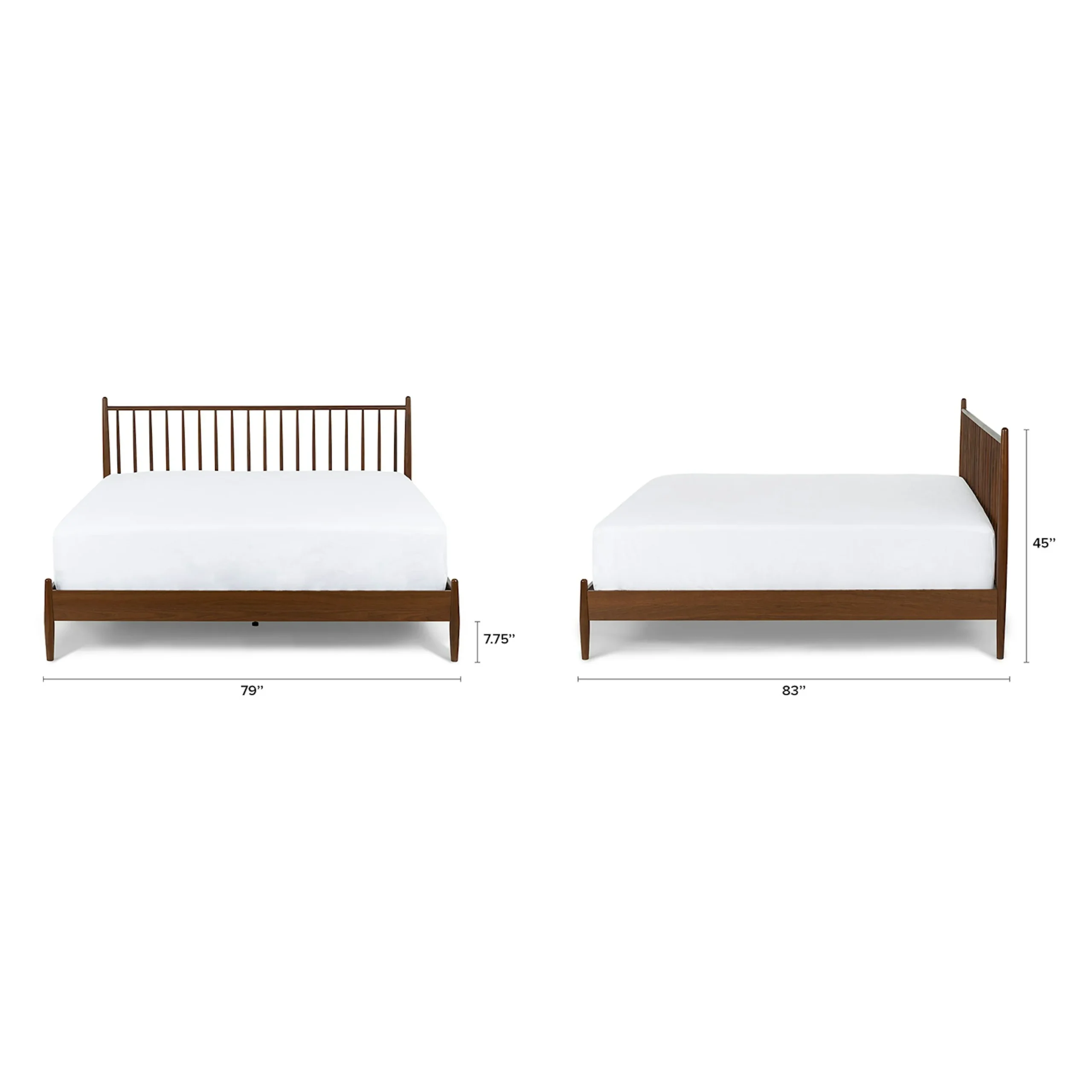 Lenia King Bed - Walnut - Image 18
