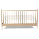 Lenia King Bed - White Oak
