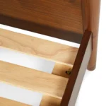Lenia King Canopy Bed - Walnut