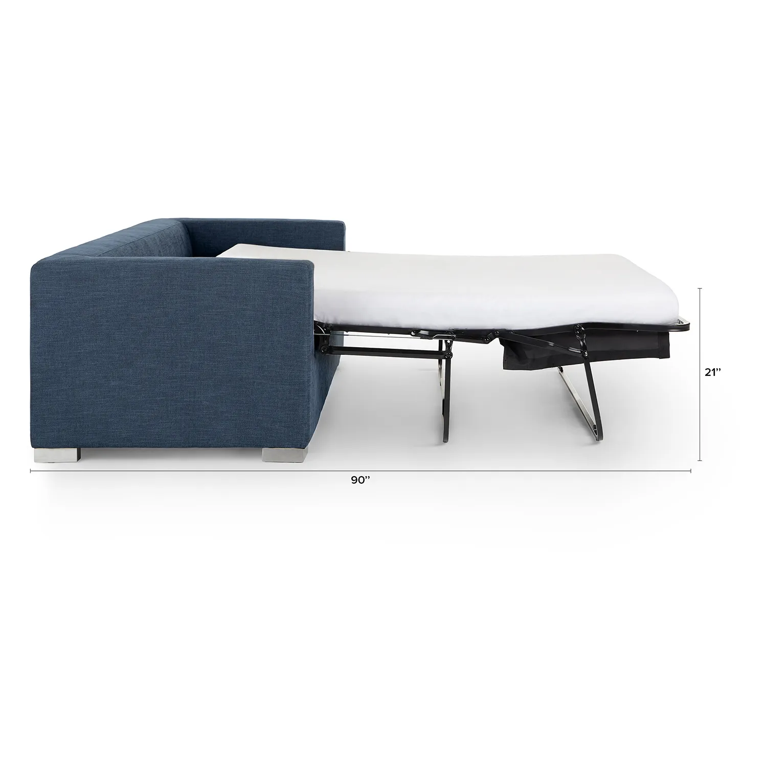 Soma 82_ Sofa Bed - Midnight Blue - Image 9
