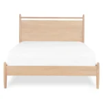 Lenia Full Panel Bed - White Oak