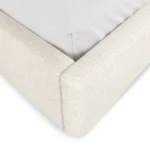 Kayra Queen Upholstered Storage Bed - Ivory Bouclé