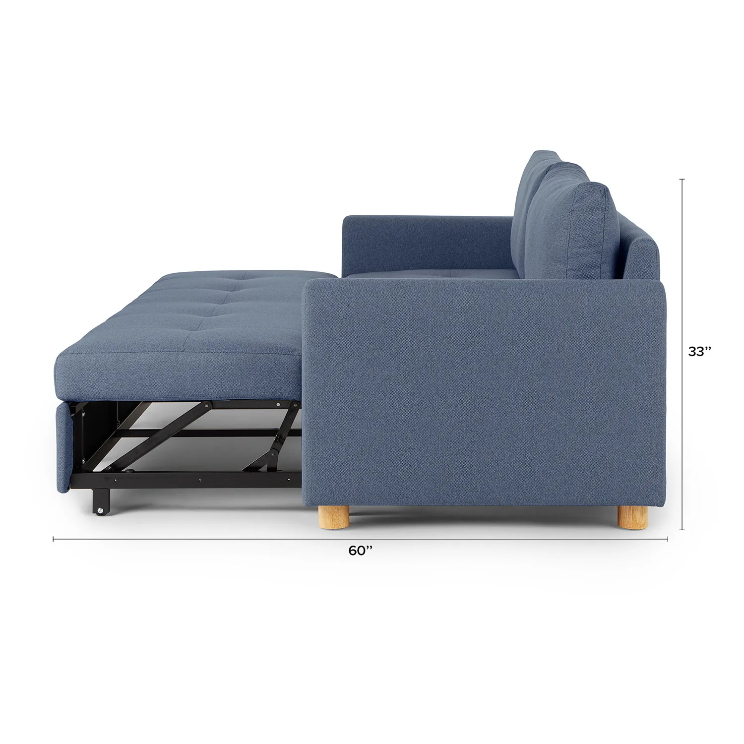 Nordby 87_ Sofa Bed - Lull Blue - Image 10