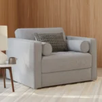 Sven 45.5_ Tufted Sleeper Chair - Stone Gray