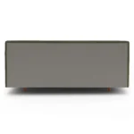 Tessu King Low Profile Velvet Bed - Hale Fir Green