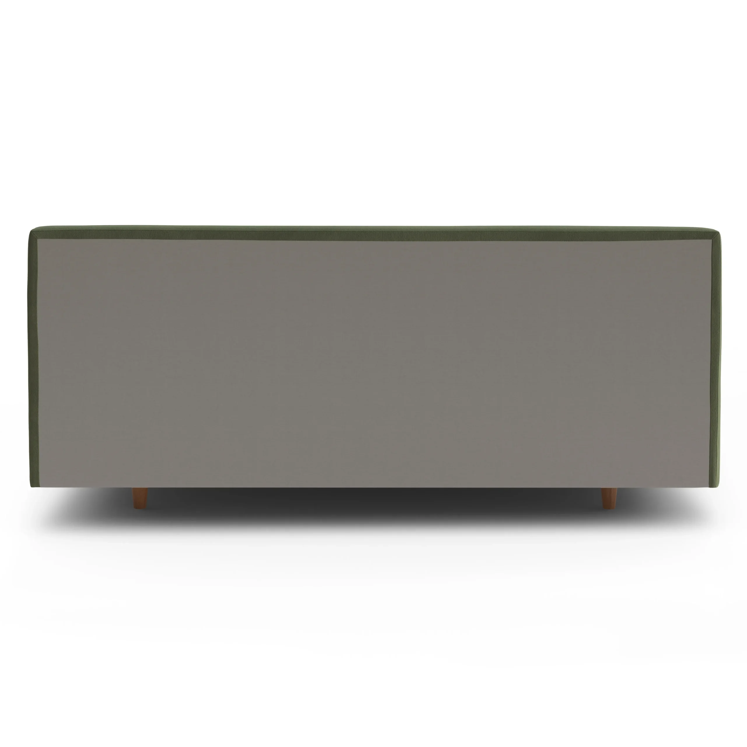 Tessu King Low Profile Velvet Bed - Hale Fir Green - Image 3