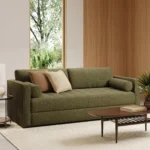 Sven 88_ Tufted Sofa Bed - Napa Moss