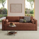 Sven 88_ Tufted Sofa Bed - Napa Rust
