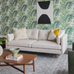 Anton 82_ Sofa - Limestone