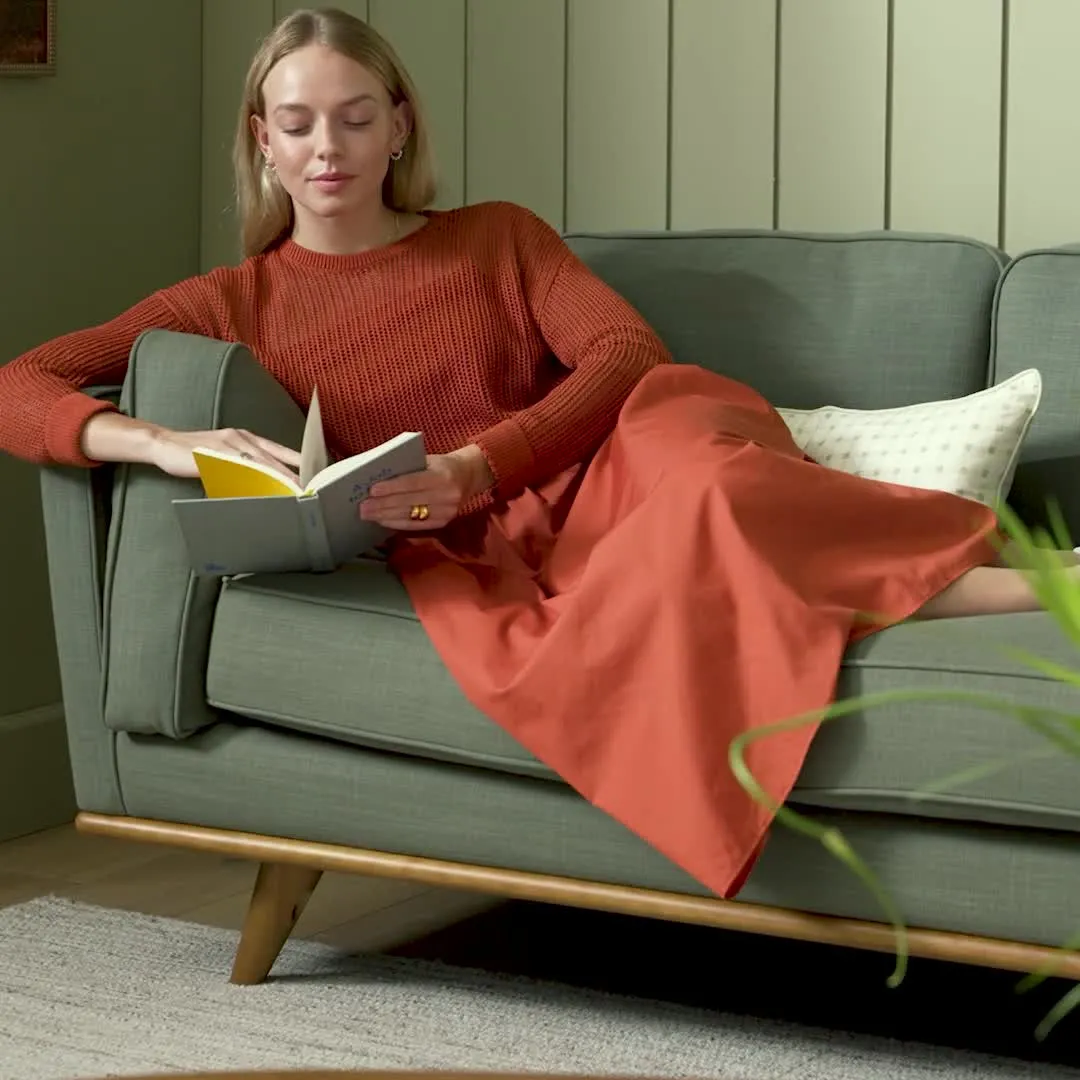 Timber 66.5_ Loveseat - Olio Green - Image 11
