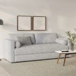 Sven 88_ Tufted Sofa Bed - Stone Gray