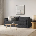 Sven 88_ Grounded Tufted Sofa - Napa Charcoal