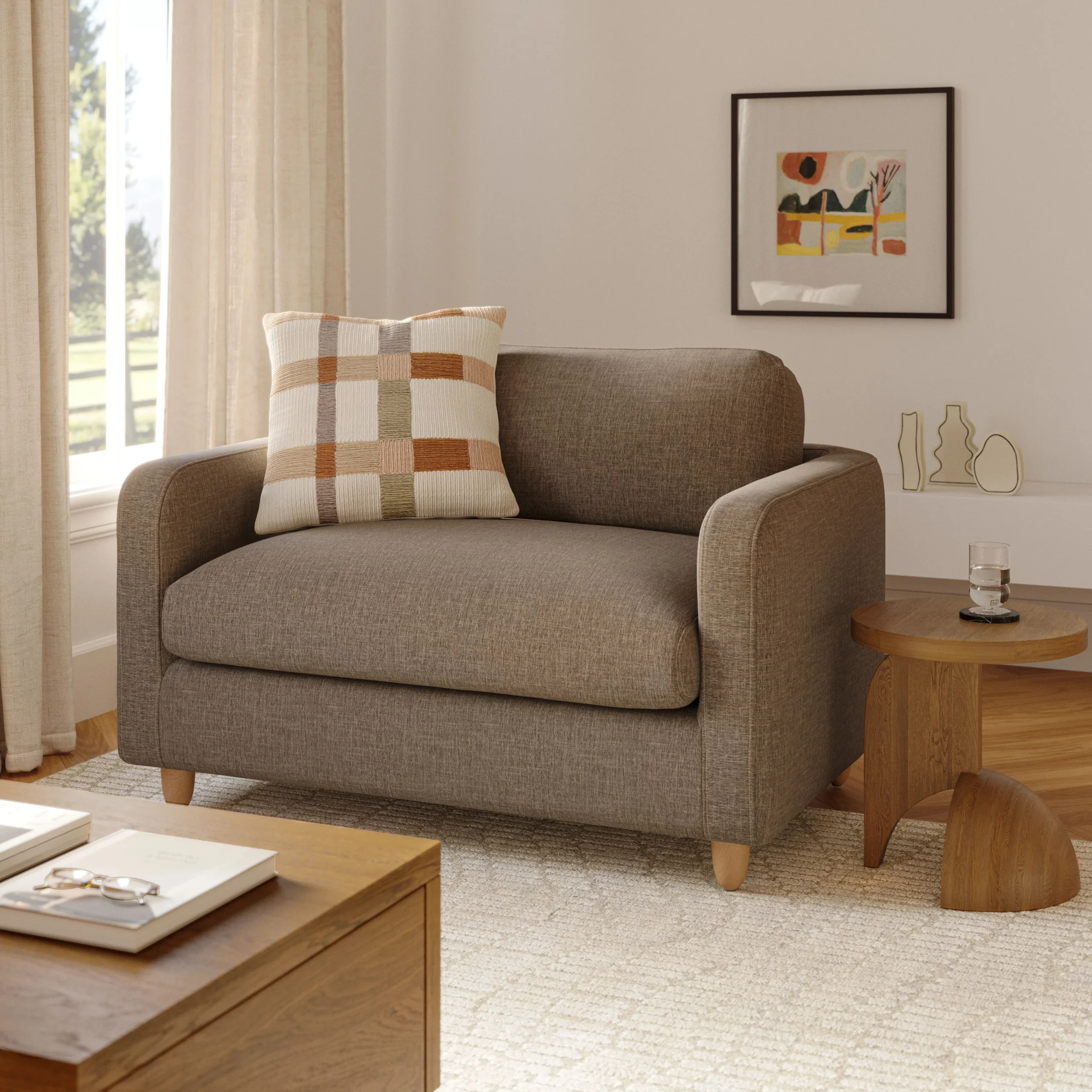 Vati 53_ Sleeper Chair - Buckler Brown