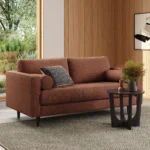 Sven 72_ Tufted Loveseat - Napa Rust