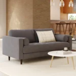 Sven 72_ Tufted Loveseat - Hale Warm Gray