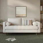 Sven 72_ Tufted Loveseat - Biscuit Cream