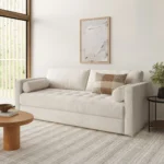 Sven 88_ Tufted Sofa Bed - Biscuit Cream