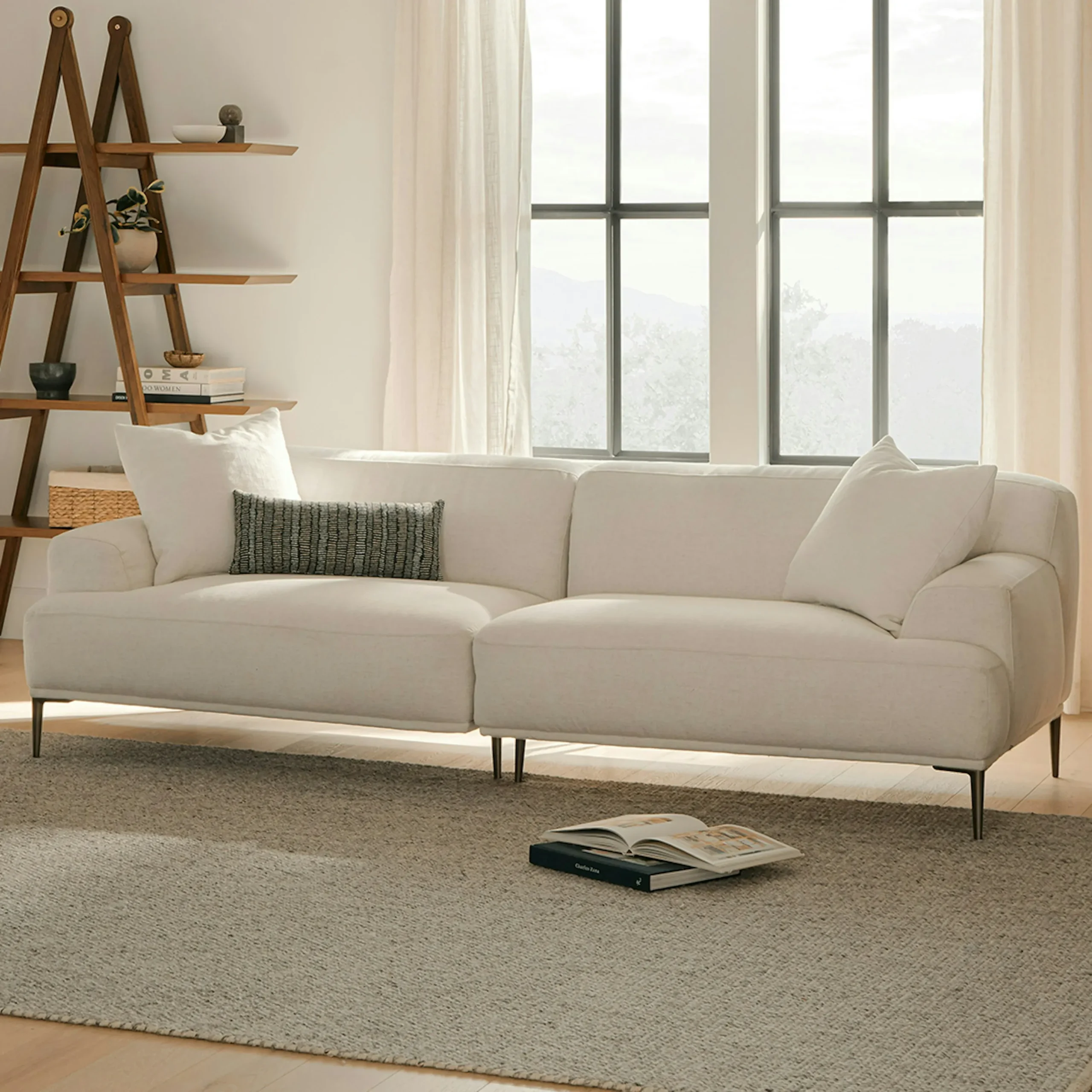 Abisko 91_ Sofa - Quartz White - Image 19