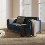 Ceni 61_ Loveseat - Denim Blue