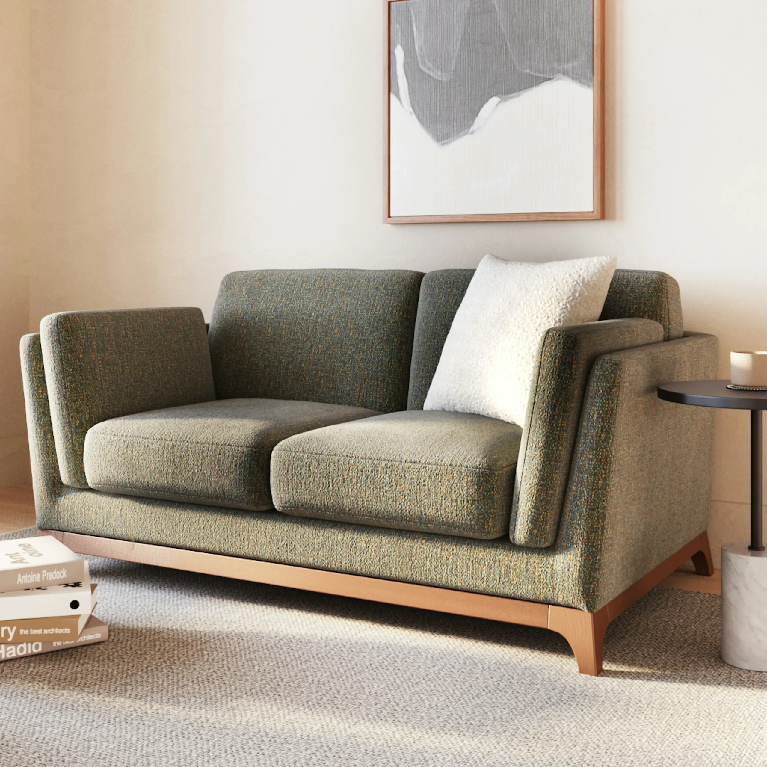 Ceni 61_ Loveseat - Hemlock Green