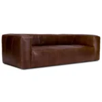 Cigar 92_ Leather Sofa - Indiana Brown