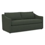 Landry 72_ Loveseat - Green Wool Bouclé