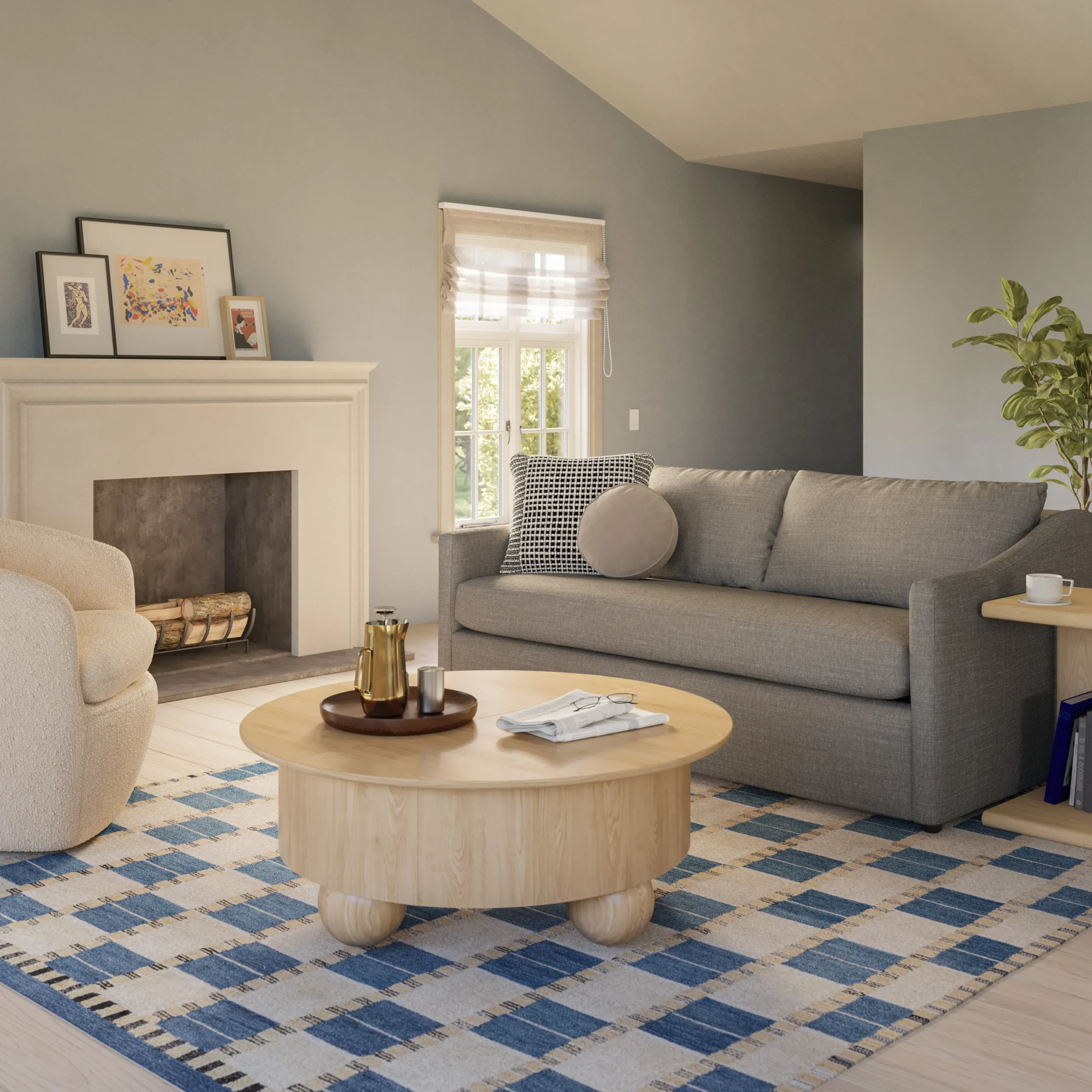 Landry 72_ Loveseat - Napa Taupe - Image 2