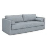 Sven 88_ Grounded Tufted Sofa - Silver Light Blue