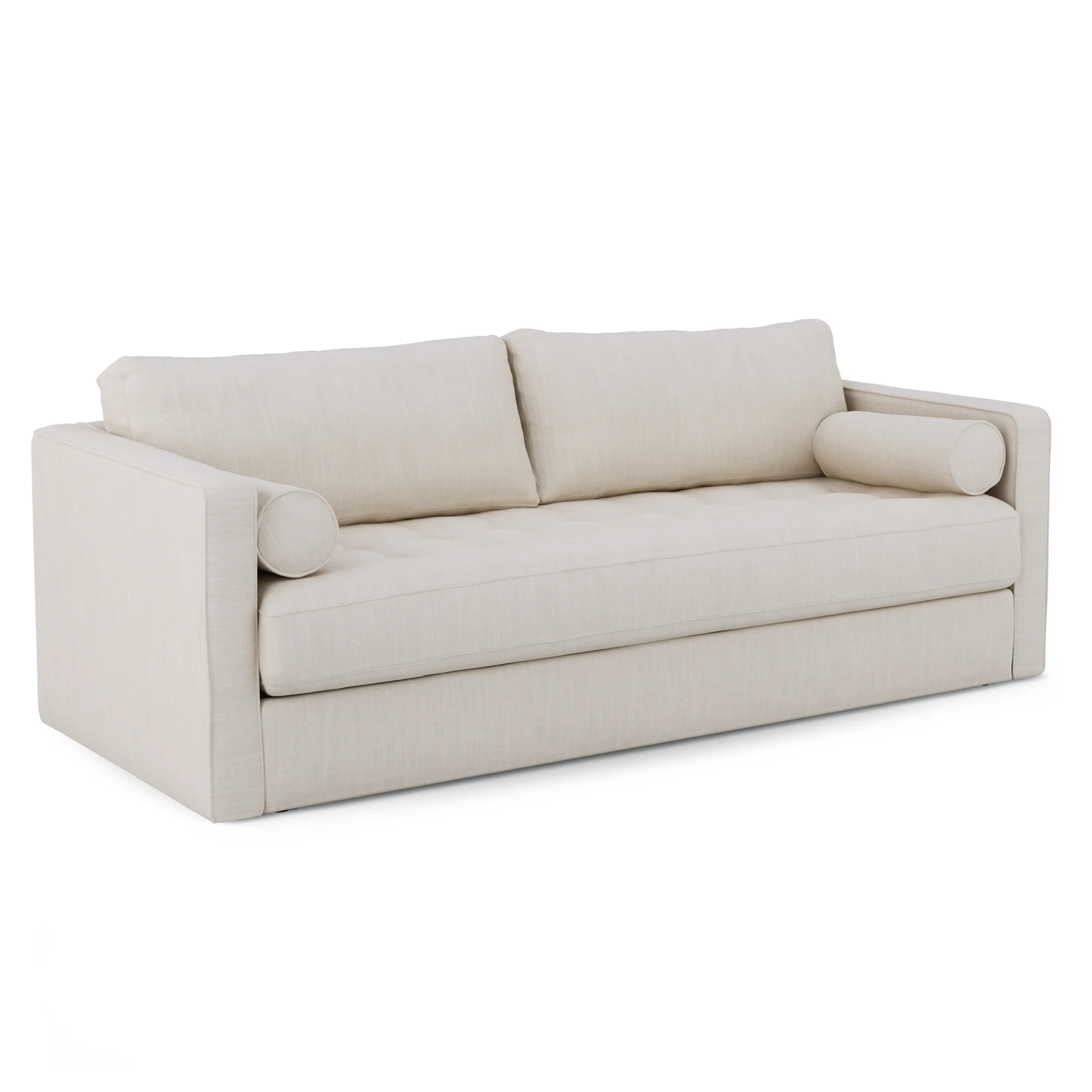 Sven 88_ Grounded Tufted Sofa - Biscuit Cream - Image 4