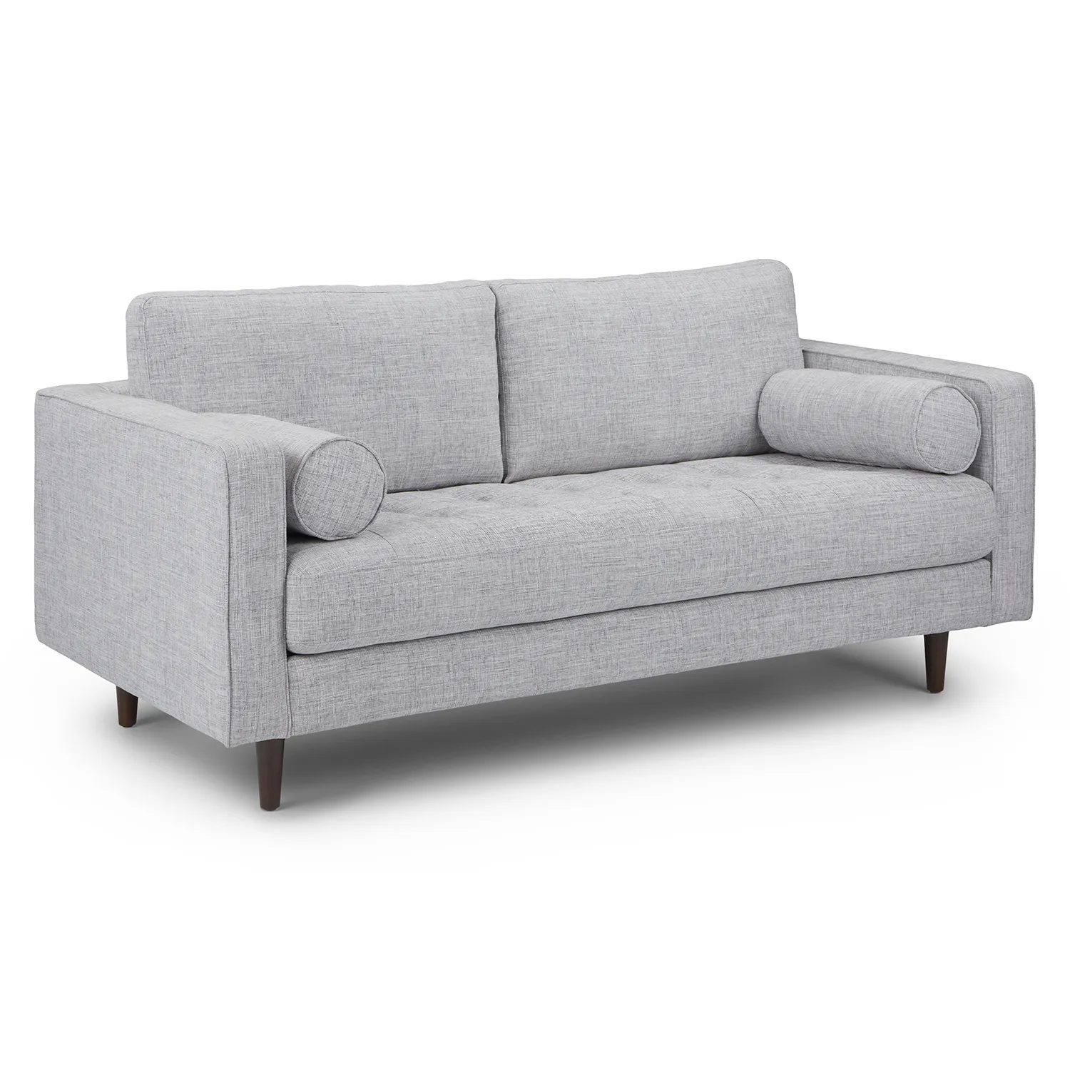 Sven 72_ Tufted Loveseat - Stone Gray - Image 7
